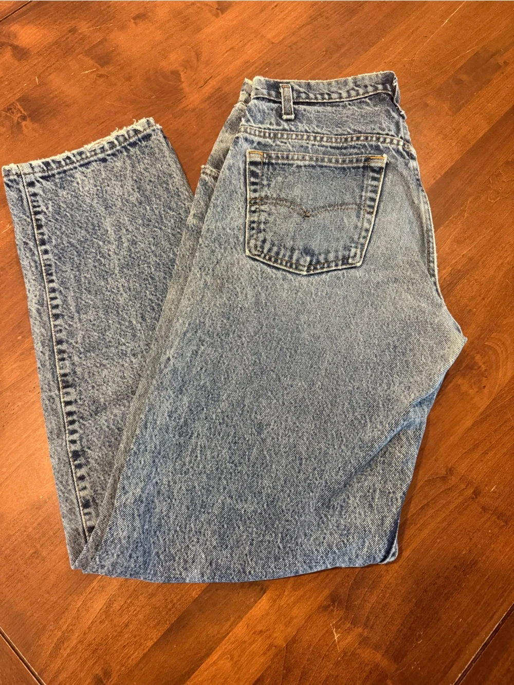 Vintage Levi’s SilverTab Acid Wash Baggy Jeans 28x30 Distressed Y2K 90s